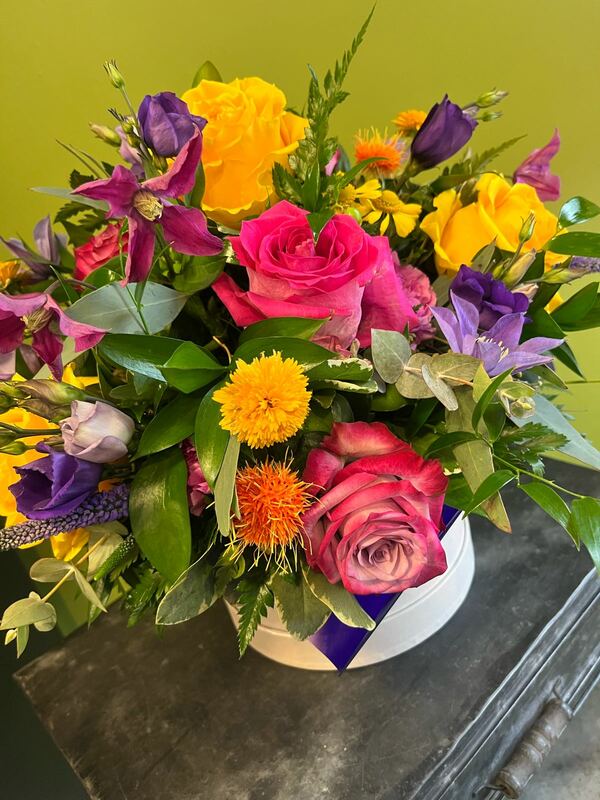 Flowers delivered to customer