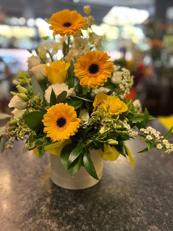 Flowers delivered to customer