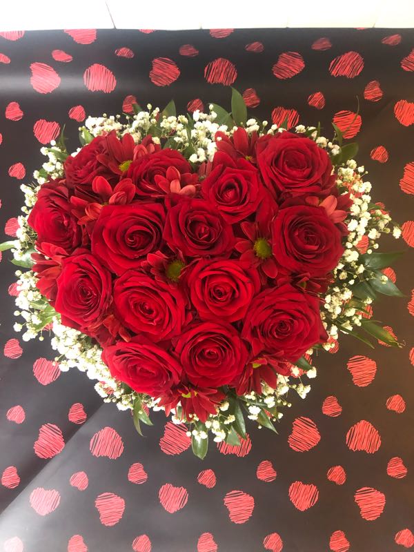 Flowers delivered to customer