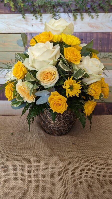 Flowers delivered to customer