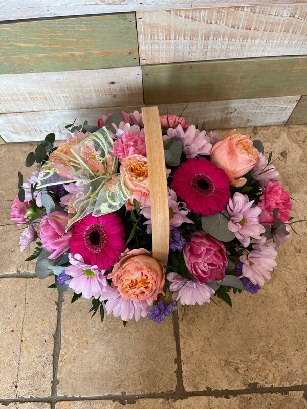 Flowers delivered to customer