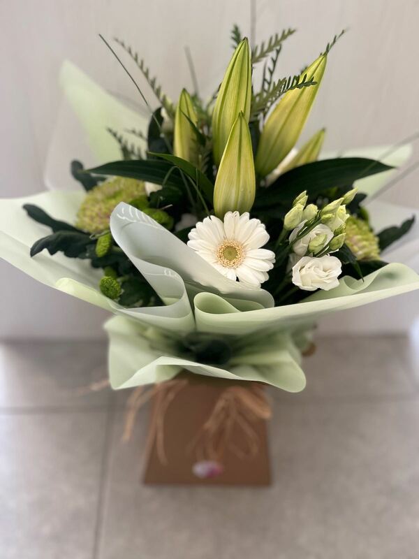 Flowers delivered to customer