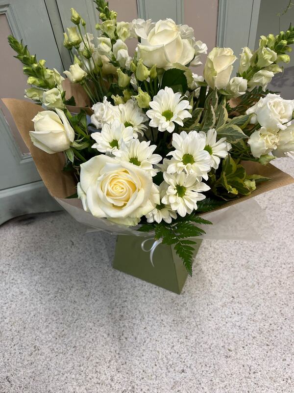 Flowers delivered to customer