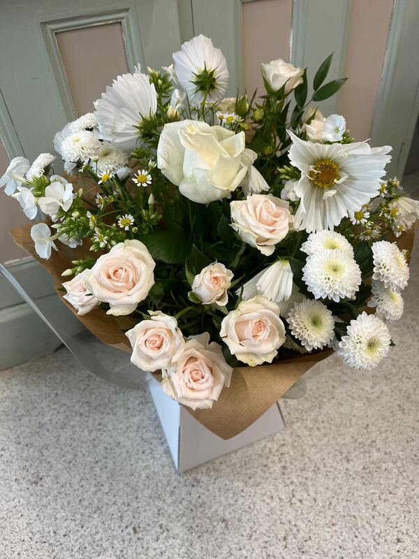 Flowers delivered to customer