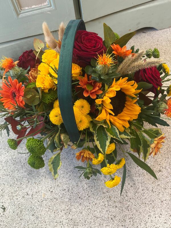 Flowers delivered to customer