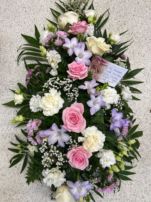 Flowers delivered to customer