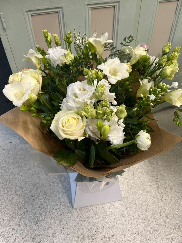Flowers delivered to customer