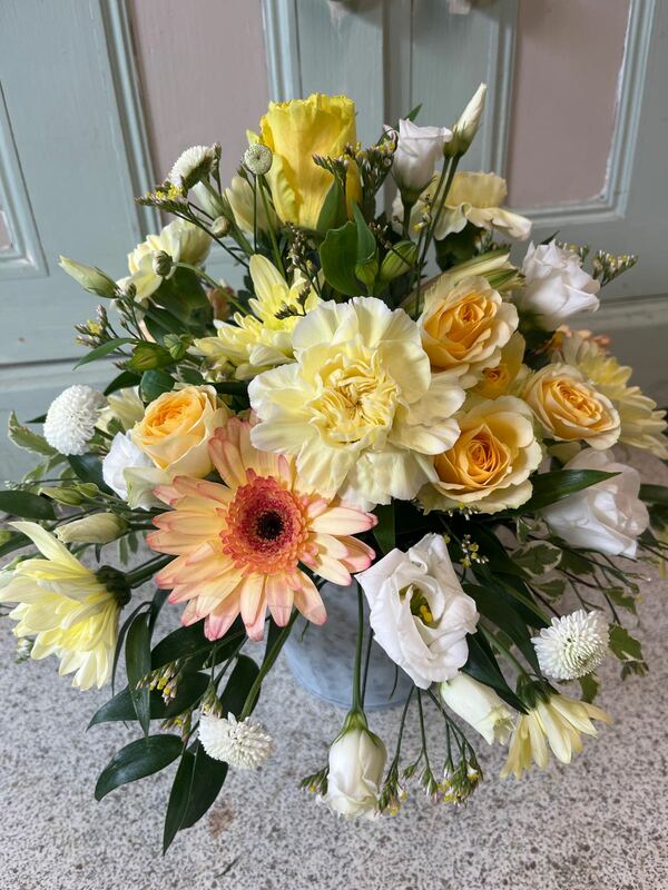 Flowers delivered to customer