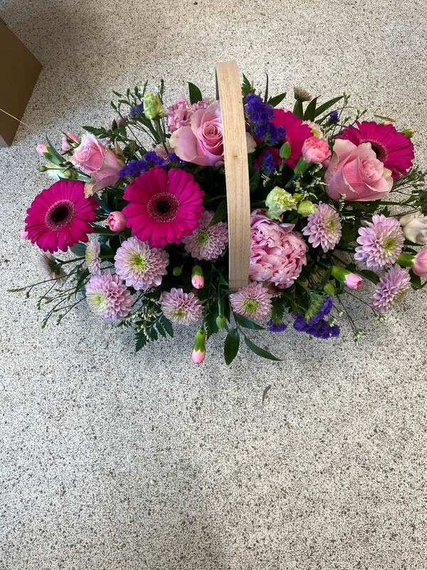 Flowers delivered to customer