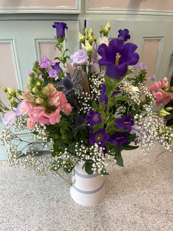 Flowers delivered to customer