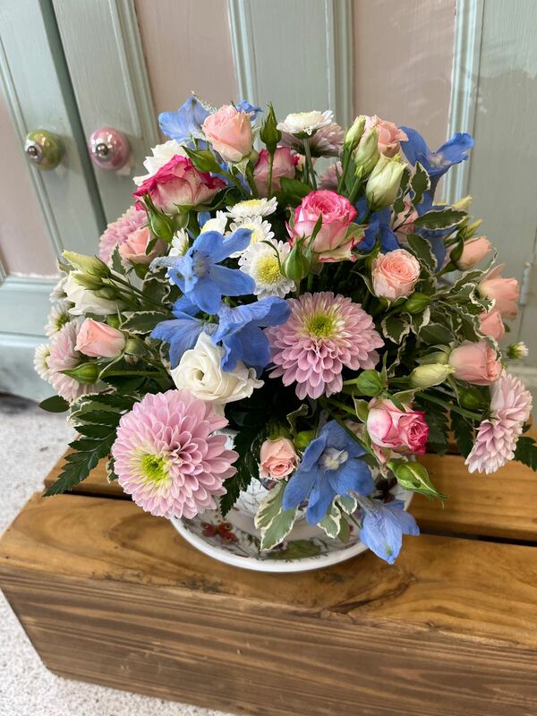 Flowers delivered to customer