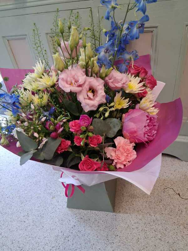 Flowers delivered to customer