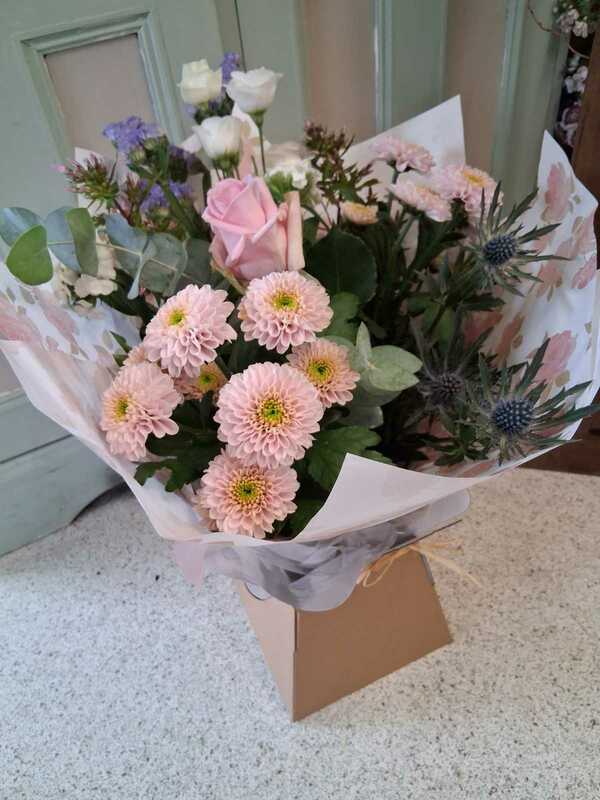 Flowers delivered to customer