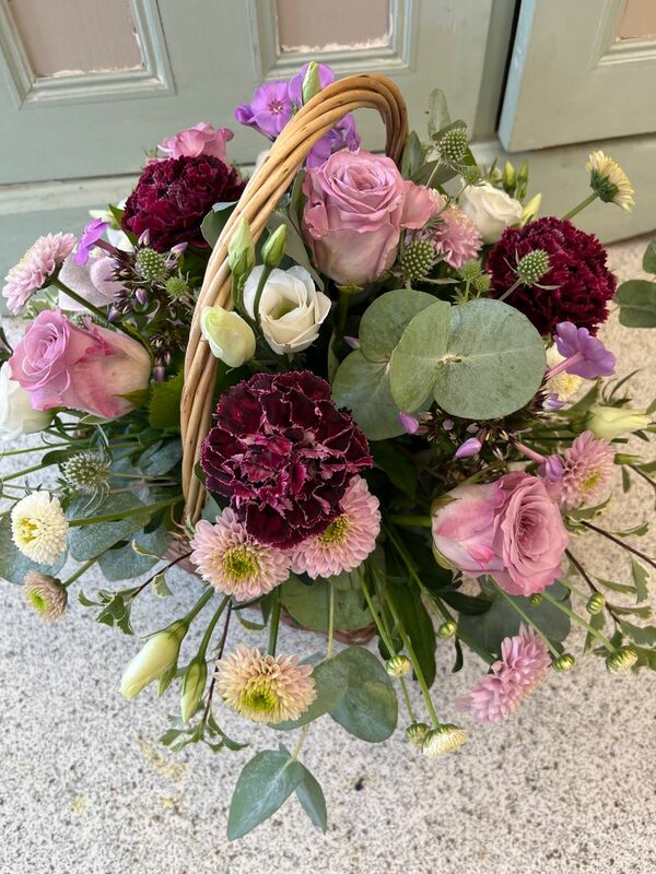 Flowers delivered to customer