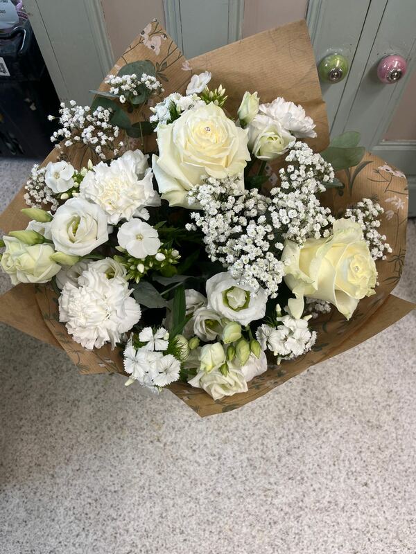 Flowers delivered to customer