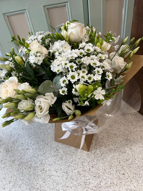 Flowers delivered to customer