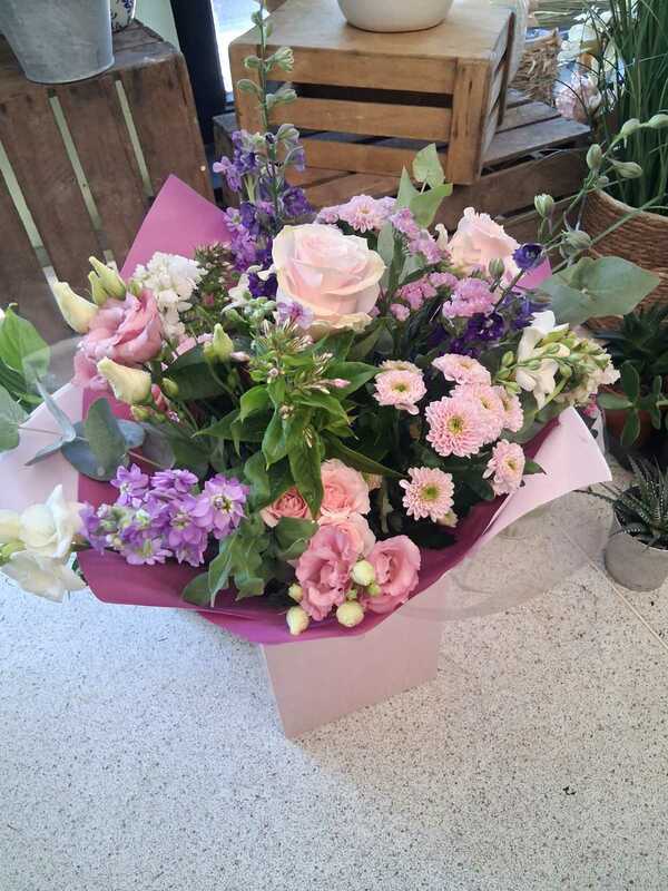 Flowers delivered to customer