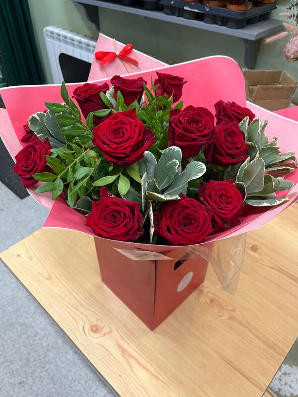 Flowers delivered to customer