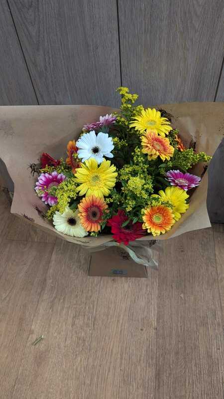 Flowers delivered to customer