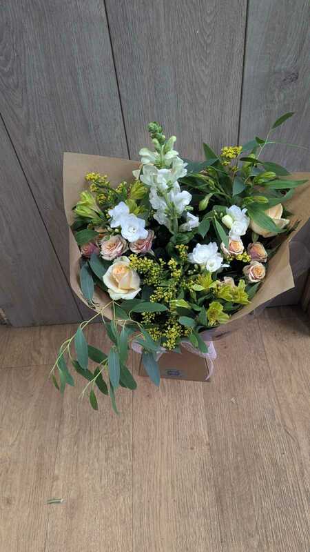 Flowers delivered to customer