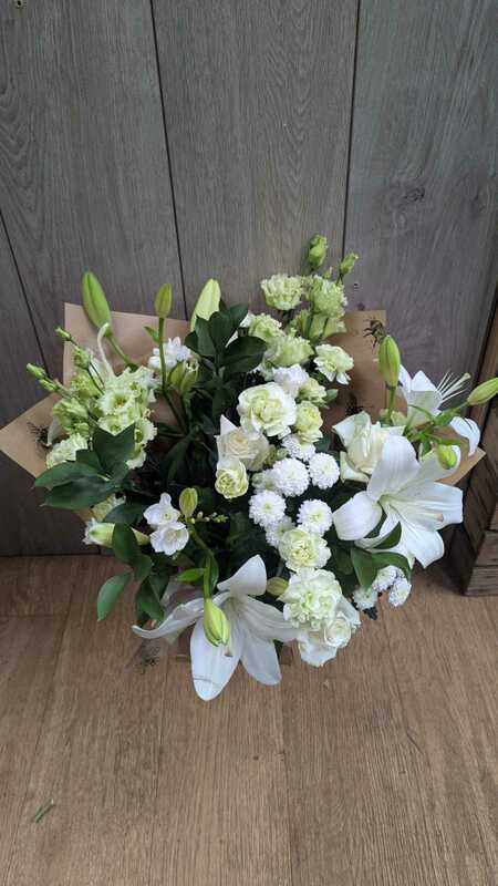 Flowers delivered to customer