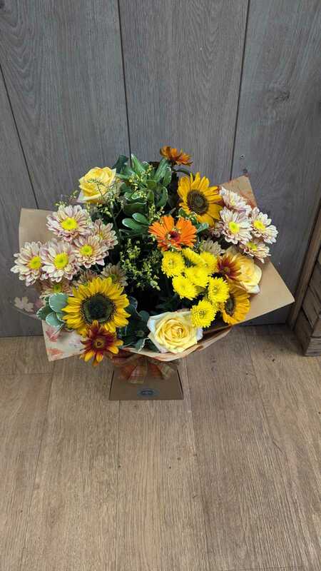 Flowers delivered to customer