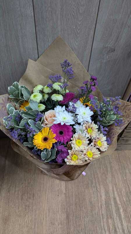 Flowers delivered to customer