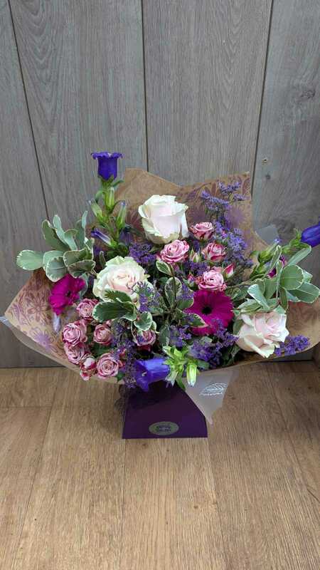 Flowers delivered to customer