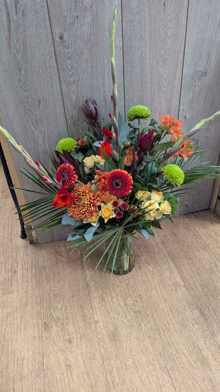 Flowers delivered to customer