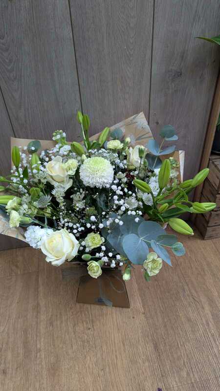 Flowers delivered to customer