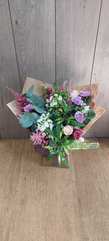Flowers delivered to customer