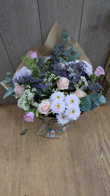 Flowers delivered to customer