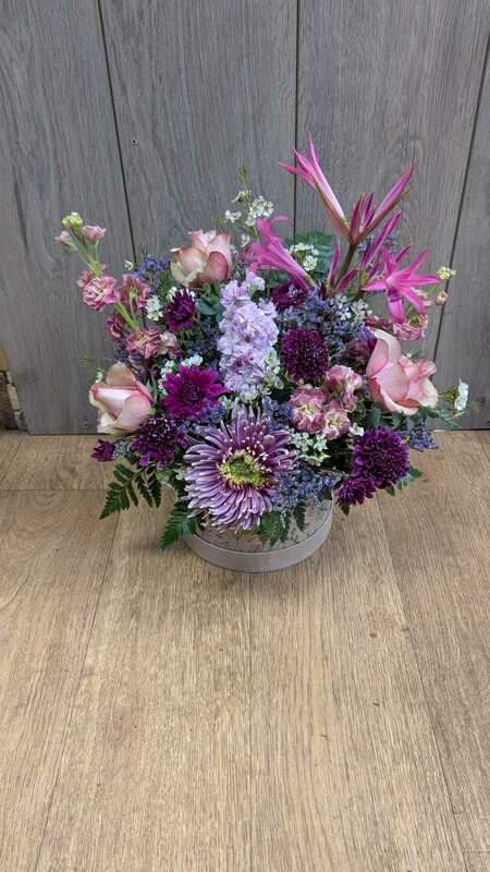 Flowers delivered to customer