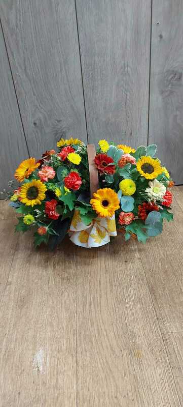 Flowers delivered to customer