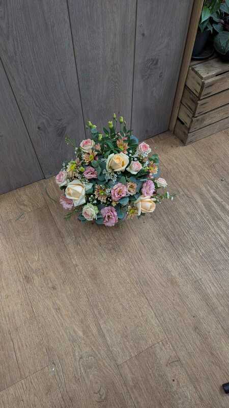Flowers delivered to customer