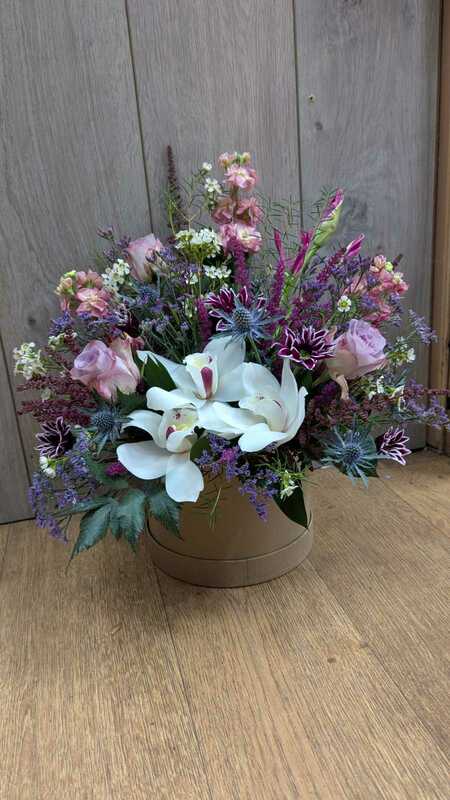 Flowers delivered to customer