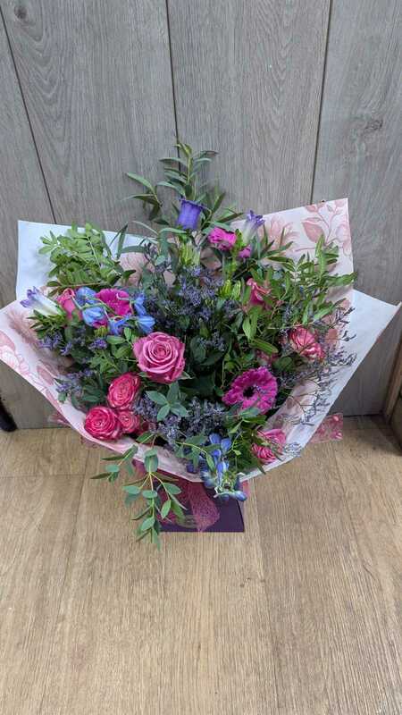 Flowers delivered to customer