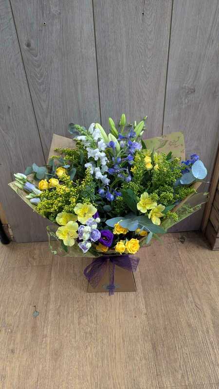 Flowers delivered to customer