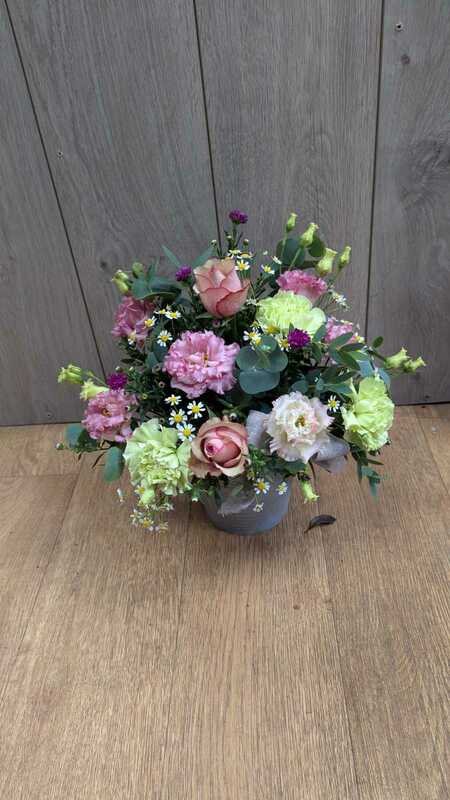 Flowers delivered to customer