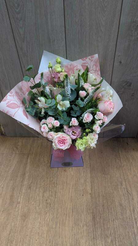 Flowers delivered to customer