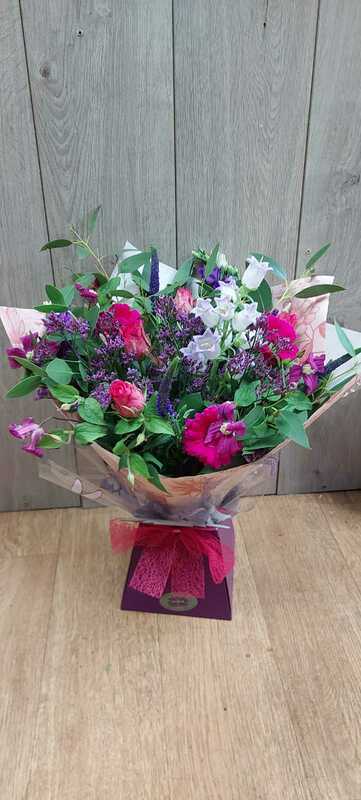 Flowers delivered to customer