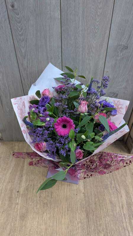 Flowers delivered to customer