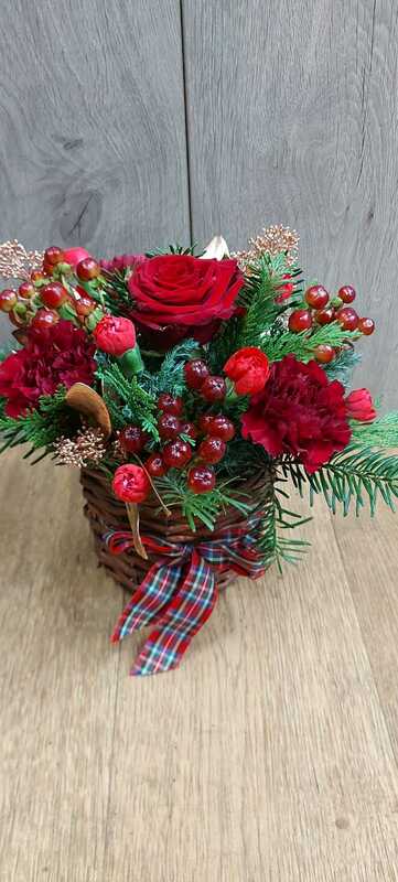 Flowers delivered to customer