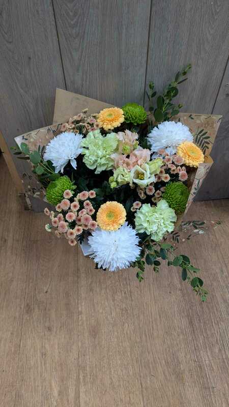 Flowers delivered to customer
