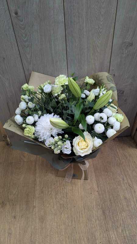 Flowers delivered to customer