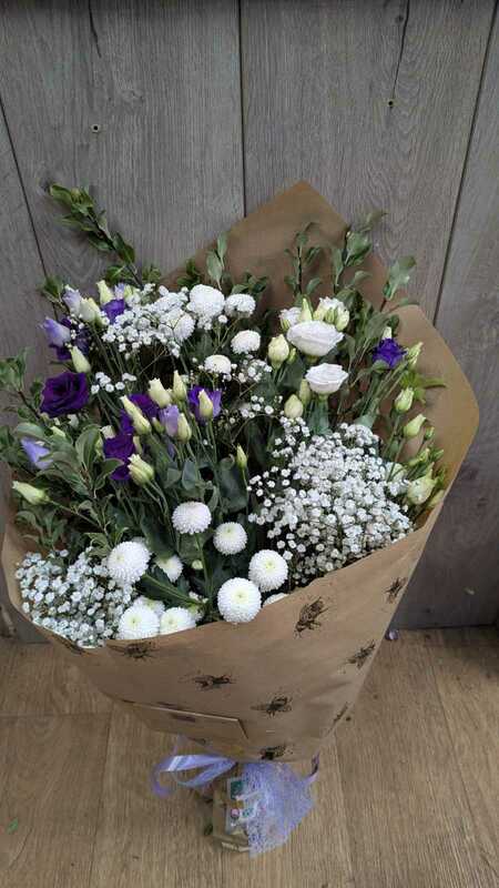 Flowers delivered to customer