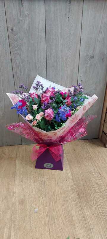 Flowers delivered to customer