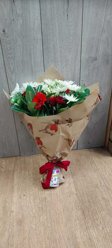 Flowers delivered to customer