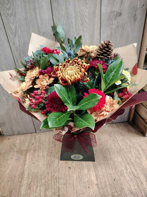 Flowers delivered to customer