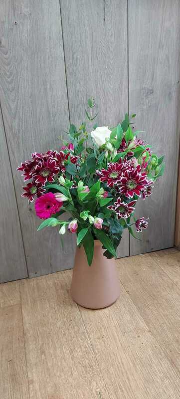 Flowers delivered to customer